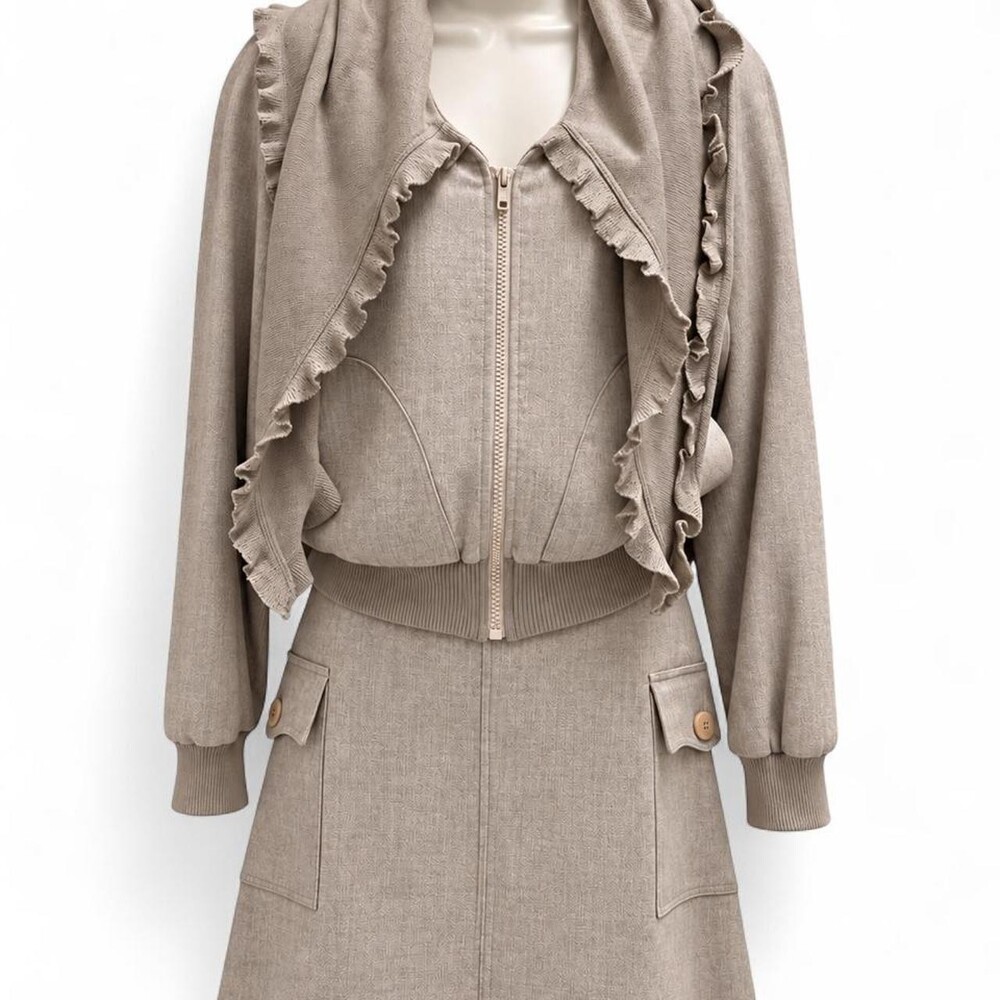 Vintage Moschino Cheap and Chic Wool Skirt Set – IT 42